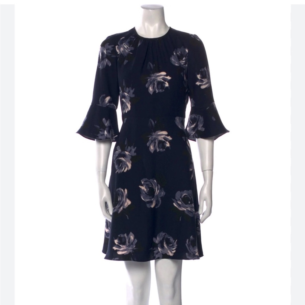 Kate Spade Floral Navy Dress